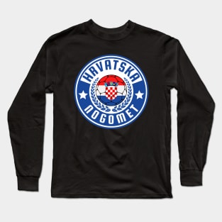 Hrvatska Football Long Sleeve T-Shirt